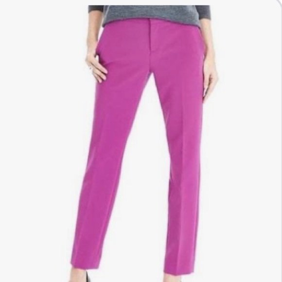 Banana Republic Pants - Banana Republic Avery Purple Orchid Ankle pants Sz 6